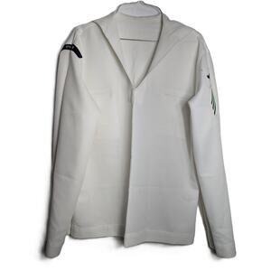 Men's U.S. Navy Dress Jumper Crackerjack Airman E-3 Rank White Size 44L